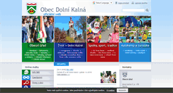 Desktop Screenshot of dolnikalna.cz